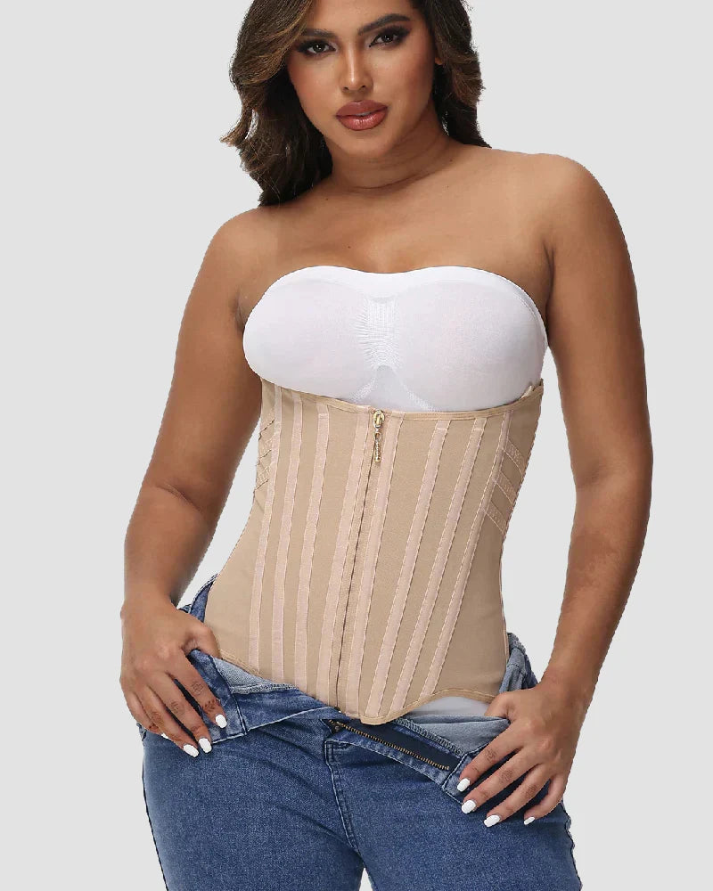Somvea High Compression Curved Boned Waist Trainer