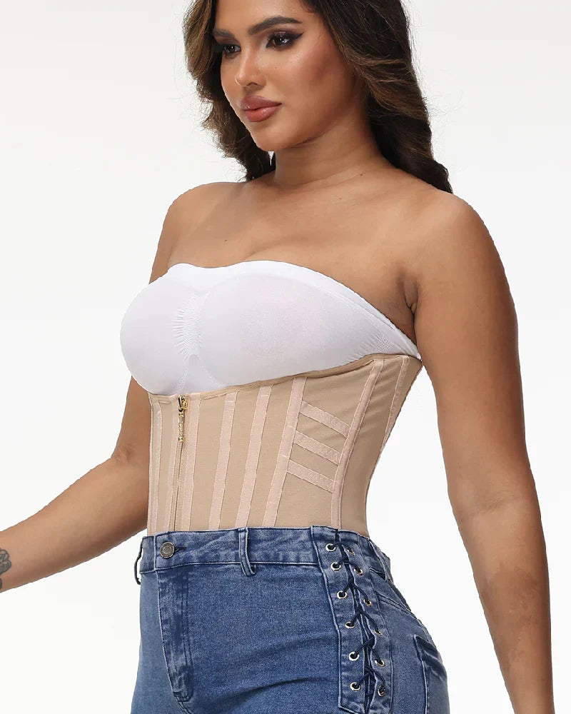 Somvea High Compression Curved Boned Waist Trainer