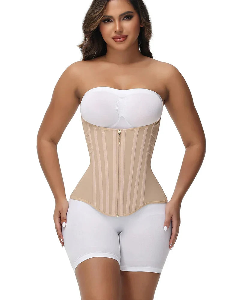 Somvea High Compression Curved Boned Waist Trainer
