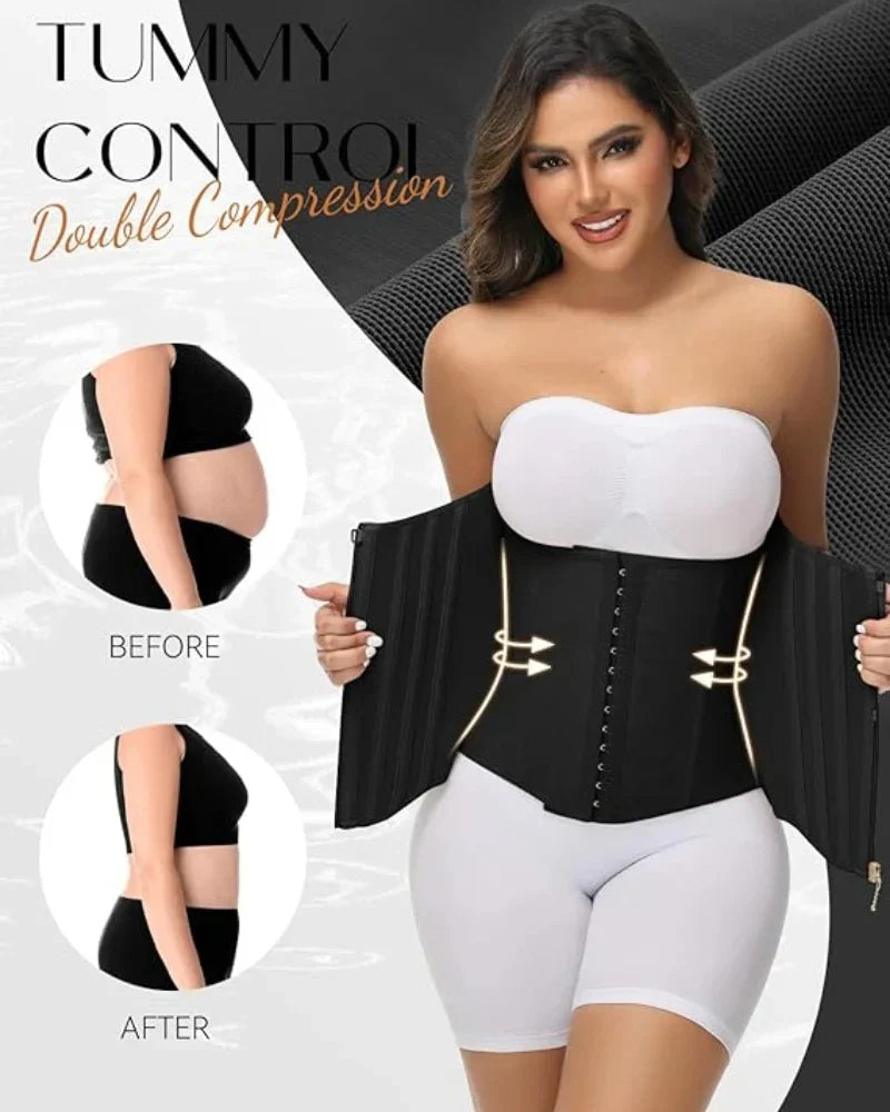 Somvea High Compression Curved Boned Waist Trainer