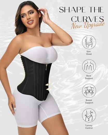 Somvea High Compression Curved Boned Waist Trainer